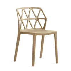 Alchemia Connubia® Chaise design empilable en polypropylène><noscript><img width=