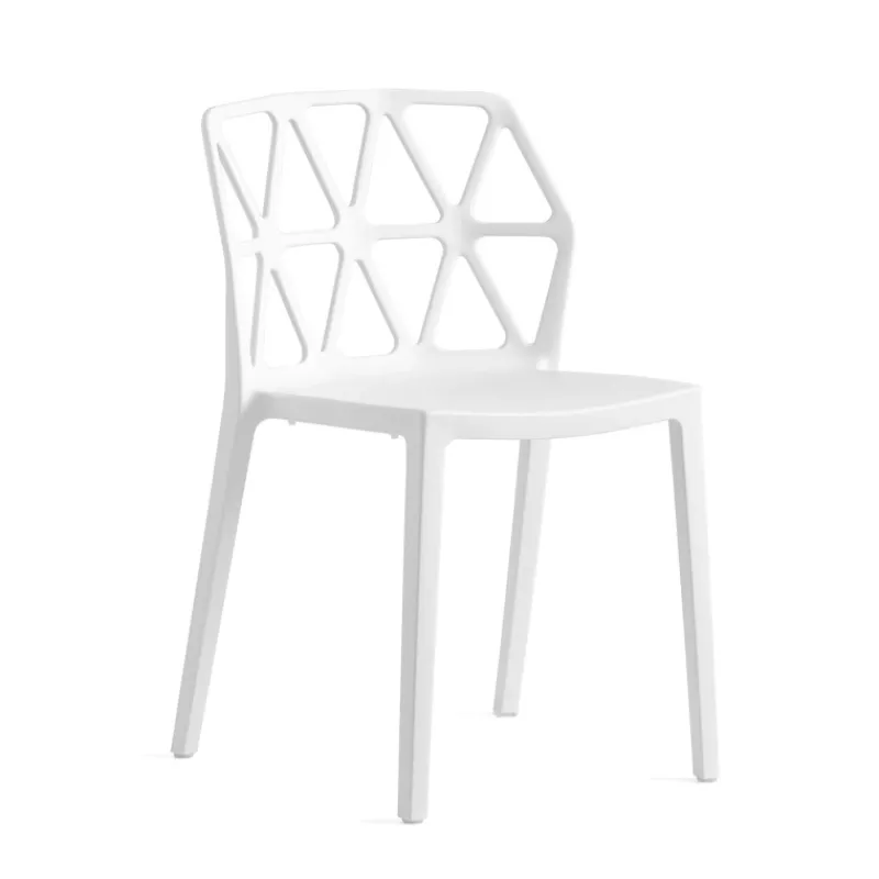 Alchemia Connubia® Chaise design empilable en polypropylène> Chaise De Cuisine|Chaise De Salle à Manger