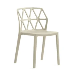Alchemia Connubia® Chaise design empilable en polypropylène><noscript><img width=