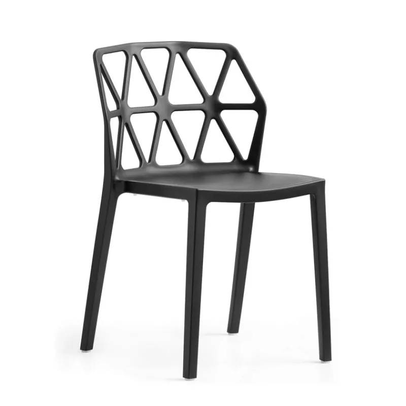 Alchemia Connubia® Chaise design empilable en polypropylène> Chaise De Cuisine|Chaise De Salle à Manger