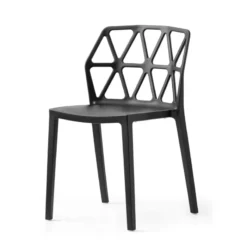Alchemia Connubia® Chaise design empilable en polypropylène><noscript><img width=