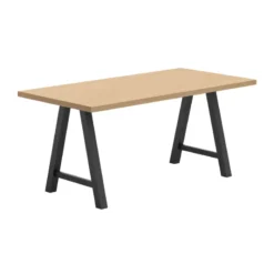 Perfecta Alegro Table snack rectangulaire en stratifié avec pieds en forme de tréteau> Table De Cuisine|Table De Salle à Manger