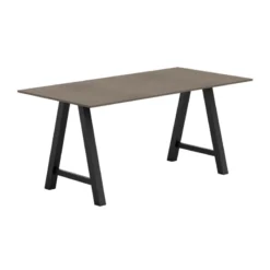Perfecta Alegro Table snack rectangulaire en stratifié avec pieds en forme de tréteau> Table De Cuisine|Table De Salle à Manger
