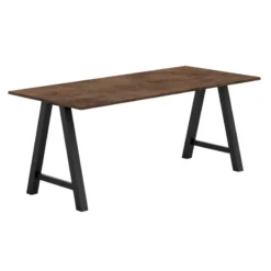 Perfecta Alegro Table snack rectangulaire en stratifié avec pieds en forme de tréteau><noscript><img width=