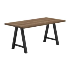 Perfecta Alegro Table snack rectangulaire en stratifié avec pieds en forme de tréteau><noscript><img width=