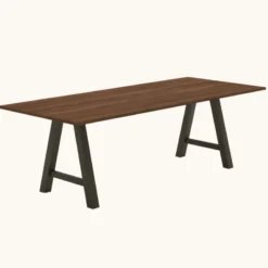 Perfecta Alegro XL Grande table rectangulaire avec pieds en forme de tréteau><noscript><img width=