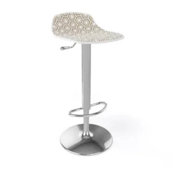 Alhambra 97A / 97AV Tabouret italien sans dossier réglable en hauteur avec assise à motifs><noscript><img width=