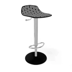 Alhambra 97A / 97AV Tabouret italien sans dossier réglable en hauteur avec assise à motifs><noscript><img width=