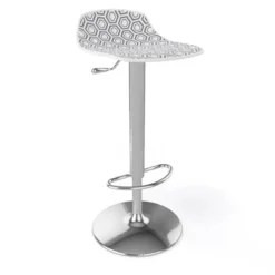 Alhambra 97A / 97AV Tabouret italien sans dossier réglable en hauteur avec assise à motifs><noscript><img width=