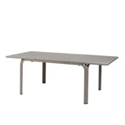 Alloro Table de jardin extensible en polypropylène et aluminium><noscript><img width=