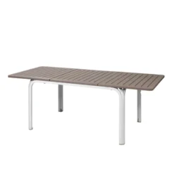 Alloro Table de jardin extensible en polypropylène et aluminium><noscript><img width=