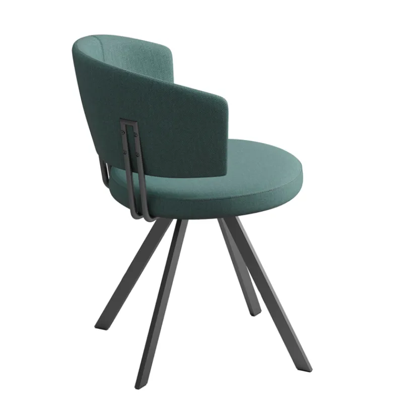 Perfecta Allure Chaise moderne en tissu pivotante> Chaise De Salle à Manger|Chaise De Bureau