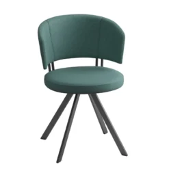 Perfecta Allure Chaise moderne en tissu pivotante><noscript><img width=