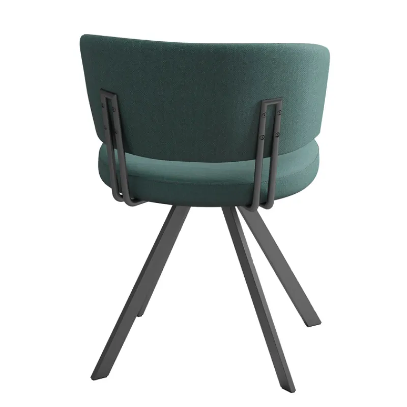 Perfecta Allure Chaise moderne en tissu pivotante> Chaise De Salle à Manger|Chaise De Bureau