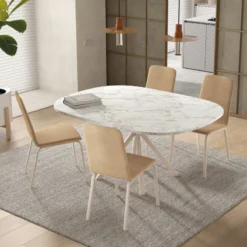 Perfecta Altea Chaise en tissu et pieds en métal><noscript><img width=