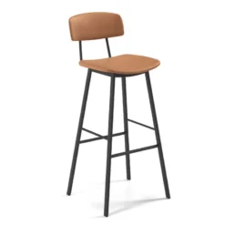 Perfecta Amica Tabouret hauteur bar moderne en simili><noscript><img width=