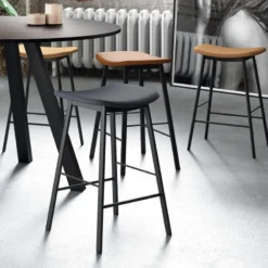 Perfecta Ami Tabouret snack en tissu sans dossier fabriqué en Belgique> Tabouret Snack (assise +/- 65 Cm)|Tabouret De Bar (assise +/- 80 Cm)
