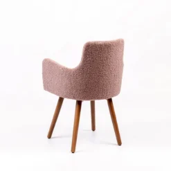 Sessio Anders Fauteuil cocooning en tissu et pieds bois><noscript><img width=