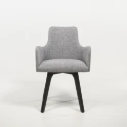 Sessio Anders Fauteuil cocooning en tissu et pieds bois> Chaise De Salle à Manger|Chaise Salon