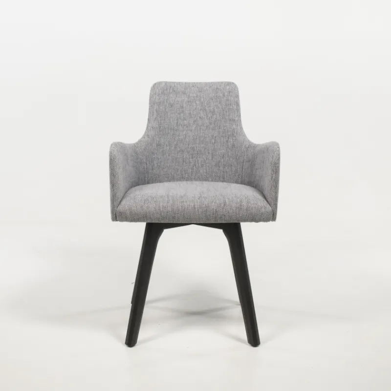 Sessio Anders Fauteuil cocooning en tissu et pieds bois> Chaise De Salle à Manger|Chaise Salon