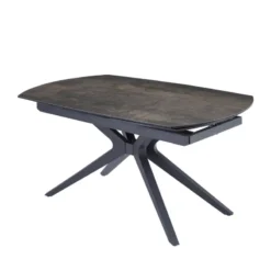 AngèleTable moderne extensible en céramique pieds métal><noscript><img width=