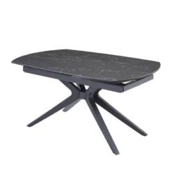 AngèleTable moderne extensible en céramique pieds métal><noscript><img width=