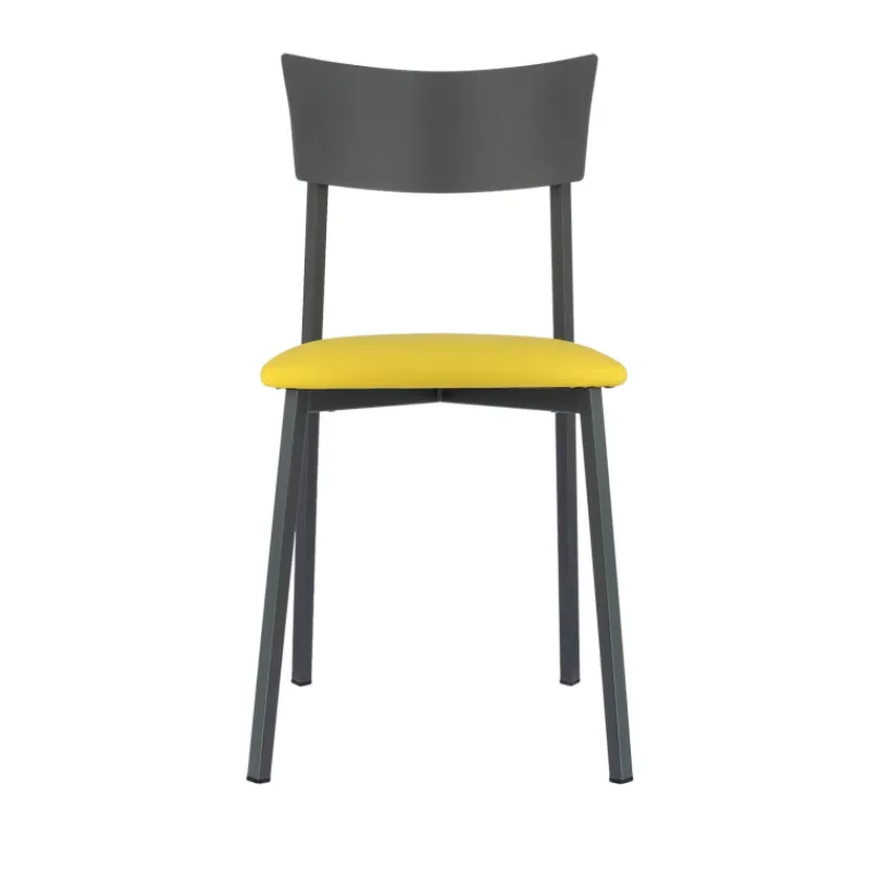 Carrier Anémone ® Chaise de cuisine contemporaine en métal fabriquée en France> Chaise De Cuisine