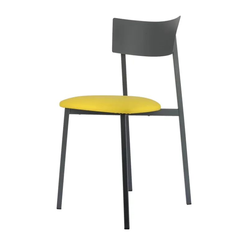 Carrier Anémone ® Chaise de cuisine contemporaine en métal fabriquée en France> Chaise De Cuisine