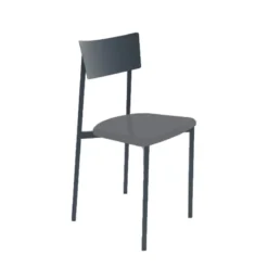 Carrier Anémone ® Chaise de cuisine contemporaine en métal fabriquée en France><noscript><img width=