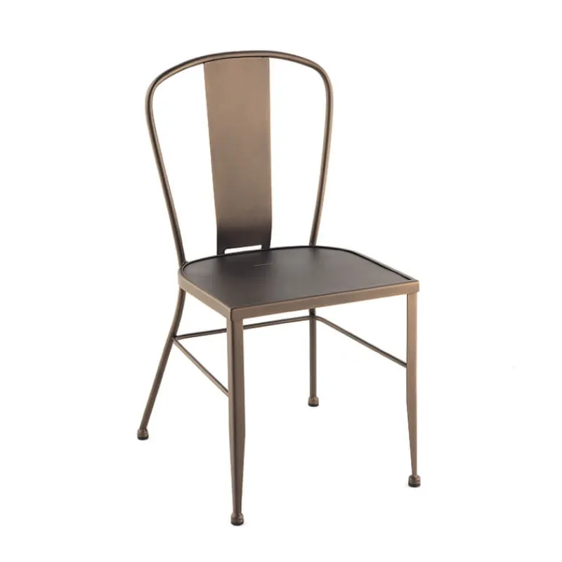 Jayso Antic Chaise de jardin vintage en métal> Chaise De Jardin