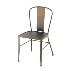 Jayso Antic Chaise de jardin vintage en métal> Chaise De Jardin
