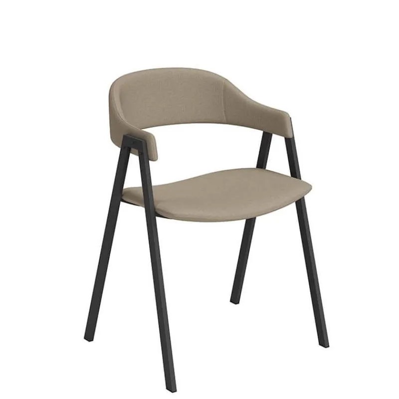 Perfecta Arca Fauteuil de table avec accoudoirs en simili> Chaise De Cuisine|Chaise De Salle à Manger