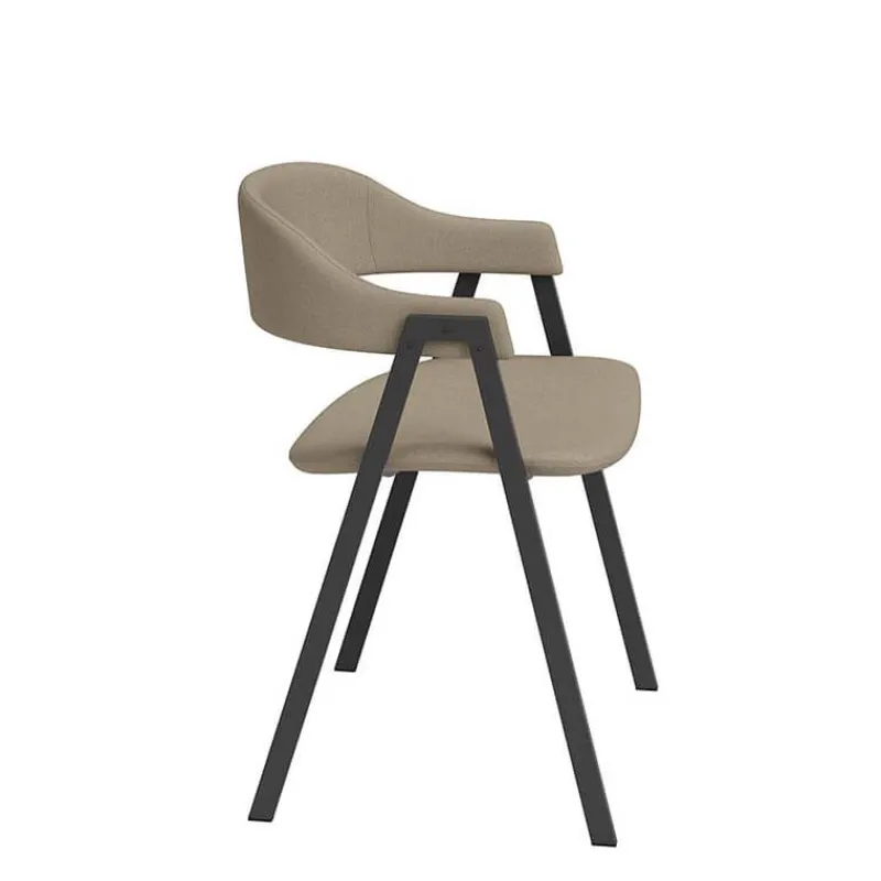 Perfecta Arca Fauteuil de table avec accoudoirs en simili> Chaise De Cuisine|Chaise De Salle à Manger