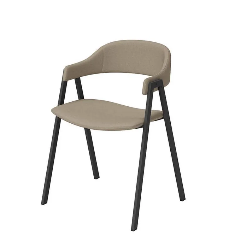Perfecta Arca Fauteuil de table avec accoudoirs en simili> Chaise De Cuisine|Chaise De Salle à Manger