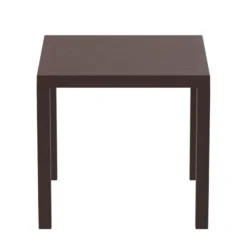 Ares Table de terrasse carrée en résine><noscript><img width=