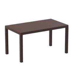 Ares Table de terrasse rectangulaire en résine><noscript><img width=
