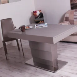 Altacom Ares Wing Table modulable extensible réglable en hauteur en bois et métal> Table De Salon|Table Pour Petit Espace