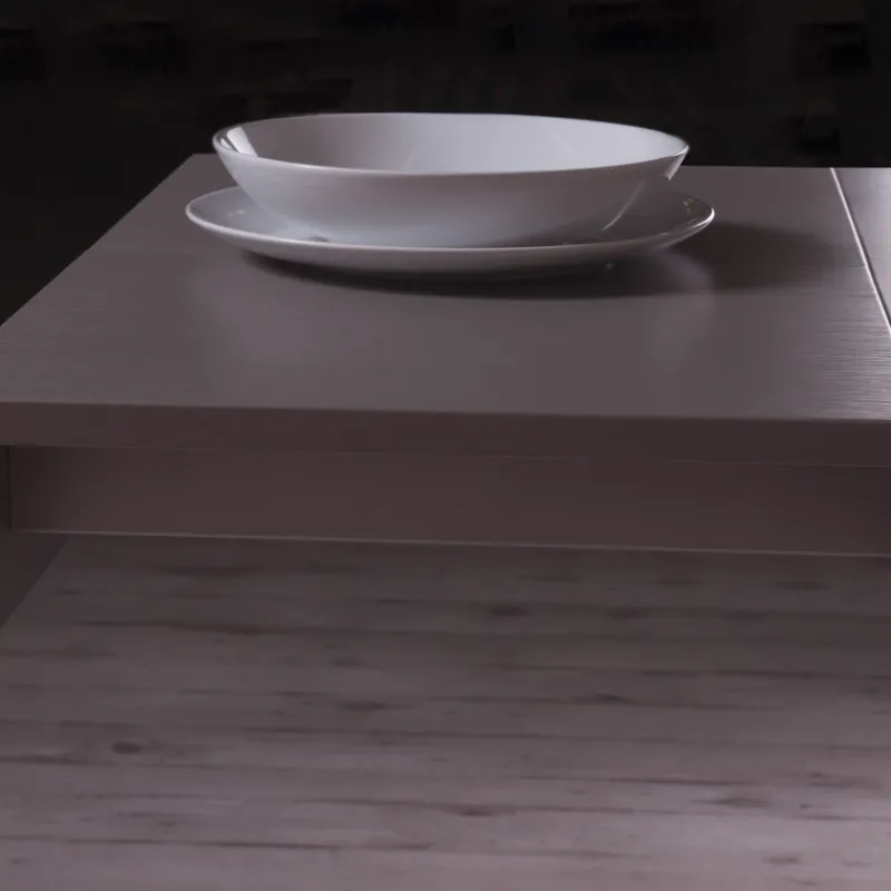 Altacom Ares Wing Table modulable extensible réglable en hauteur en bois et métal> Table De Salon|Table Pour Petit Espace