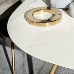 Sovet Italia Arkos Sovet® Table de designer italienne carrée bords arrondis en céramique> Table De Salle à Manger