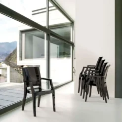 Arthur Fauteuil moderne en polycarbonate><noscript><img width=
