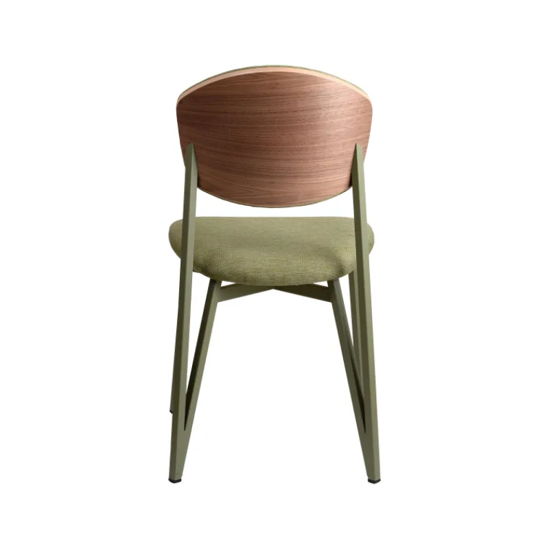 Carrier Artémis ® Chaise design française assise et dossier en tissu avec dos bois et pieds en métal> Chaise De Salle à Manger|Chaise Salon