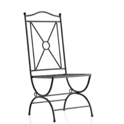 Jayso Atenas Chaise de jardin provençale en métal> Chaise De Jardin
