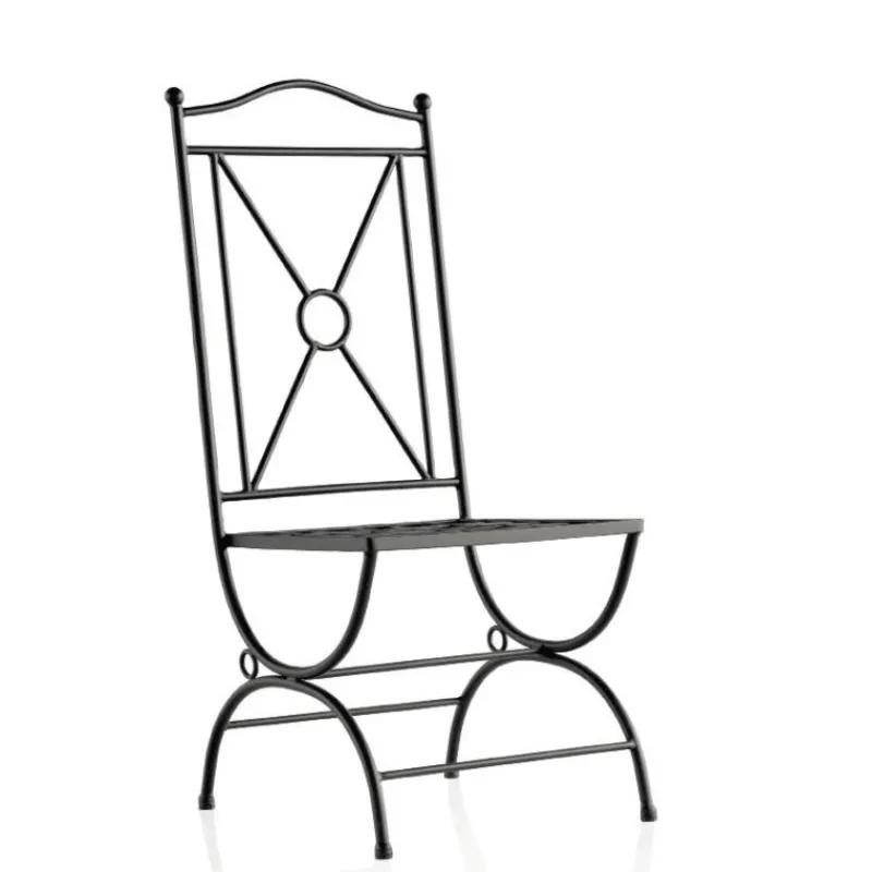 Jayso Atenas Chaise de jardin provençale en métal> Chaise De Jardin