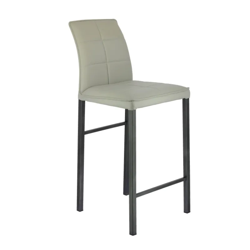Europea Atlanta Tabouret snack italien en synthétique avec pieds en métal> Tabouret Snack (assise +/- 65 Cm)|Tabouret De Bar (assise +/- 80 Cm)