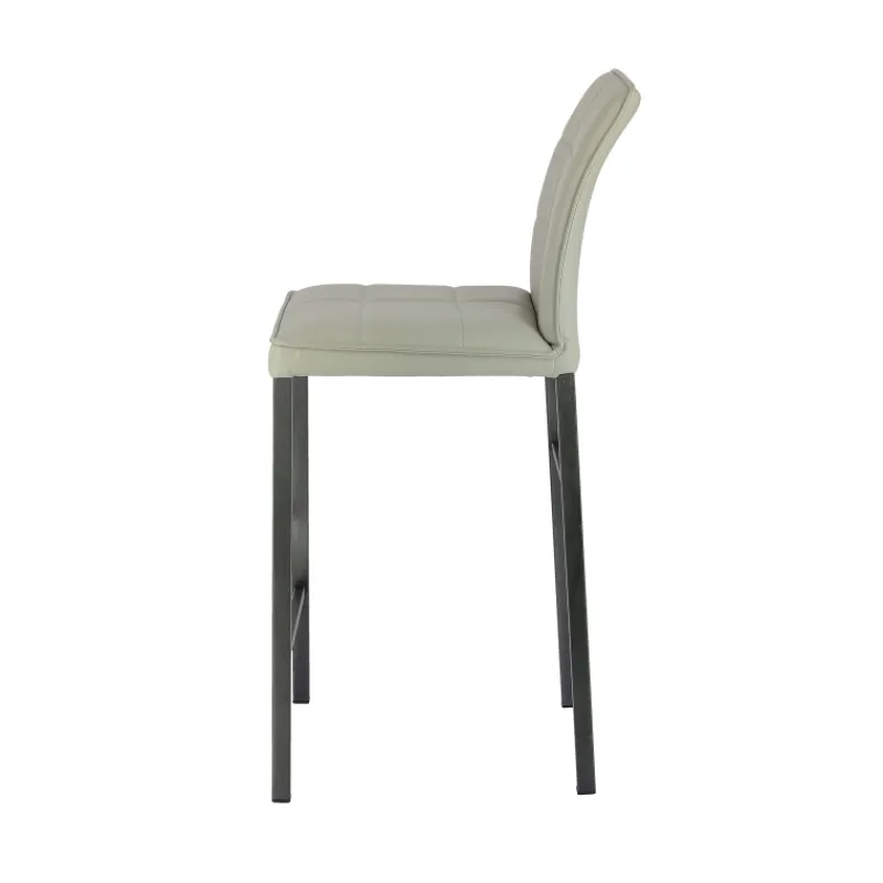 Europea Atlanta Tabouret snack italien en synthétique avec pieds en métal> Tabouret Snack (assise +/- 65 Cm)|Tabouret De Bar (assise +/- 80 Cm)