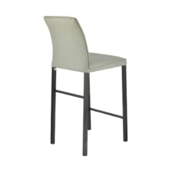 Europea Atlanta Tabouret snack italien en synthétique avec pieds en métal><noscript><img width=