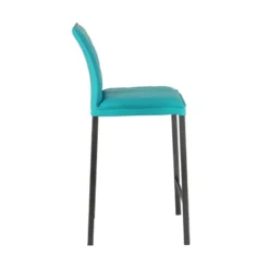 Europea Atlanta Tabouret snack italien en synthétique avec pieds en métal><noscript><img width=