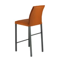 Europea Atlanta Tabouret snack italien en synthétique avec pieds en métal><noscript><img width=