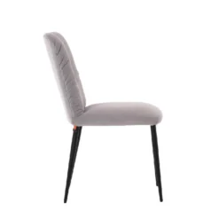 Mobitec Aura ® Chaise moderne en tissu et pieds métal><noscript><img width=