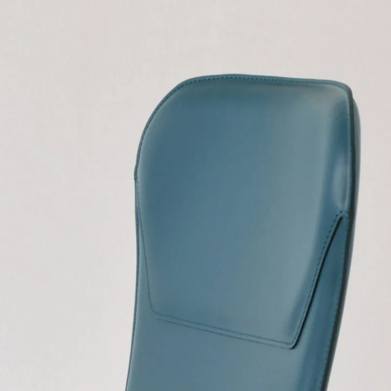 Airnova Avenue Chaise rétro design en croûte de cuir et métal> Chaise De Salle à Manger|Chaise Salon